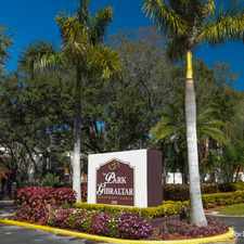 Rental info for The Park at Gibraltar