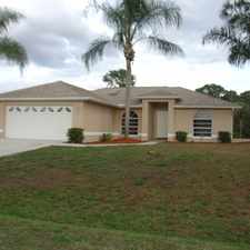 Rental info for 3 bedroom, 2 bath pool home on 1/2 Acre in Lehigh Acres!