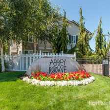 Rental info for Ultris Abbey Rowe