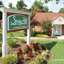 Rental info for Spring Hill Apartments and Townhomes