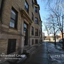 Rental info for Phenomenal 2 Bed, 1 Bath at Waveland & Sheffield (Wrigleyville) in the Wrigleyville area