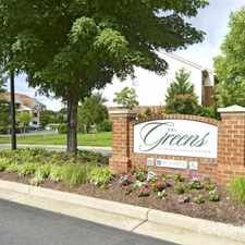 Rental info for The Greens at Virginia Center
