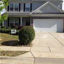 Rental info for 4 bedroom home in Indian Trail, North Carolina.