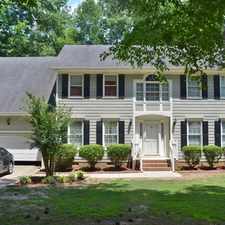 Rental info for 1329 Turner Farms Road , Garner