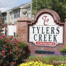 Rental info for Tyler's Creek