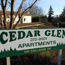 Rental info for Cedar Glen Apartments