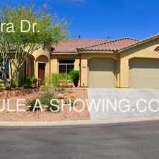 Rental info for 41812 N. La Cantera Dr.