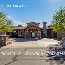 Rental info for 11167 E. Jimson Loco Ln.