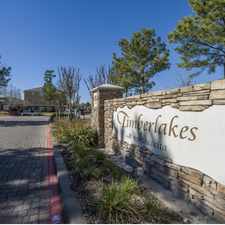 Rental info for Timberlakes at Atascocita