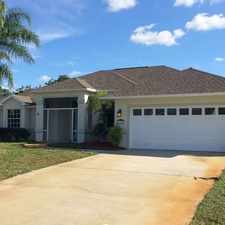 Rental info for Single Family Home Home in Vero beach for Owner Financing