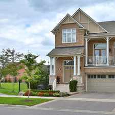 Rental info for Rental In Stouffville