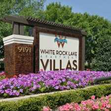 Rental info for White Rock Lake Apartment Villas