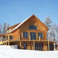 Rental info for FOR RENT: Log Home with lakeshore on Lake Marquette