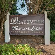 Rental info for Prattville at Highland Lakes Apartment Homes