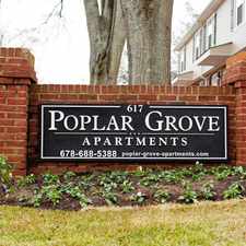 Rental info for WELCOME TO POPLAR GROVE APARTMENTS IN GRIFFIN, GEORGIA!