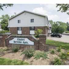 Rental info for Chalet DeVille Apartments