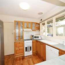 Rental info for A WONDERFUL HOME FOR A WONDERFUL YEAR in the Mooroolbark area