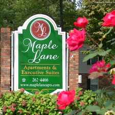 Rental info for Maple Lane Apartments