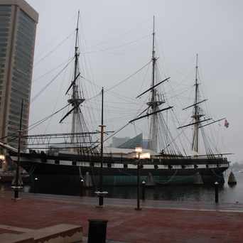 Photo of USS Constellation in Baltimore