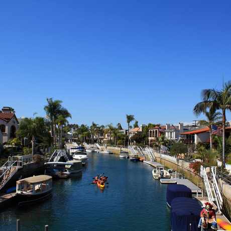 Photo of Kayaks On the Water in Long Beach
