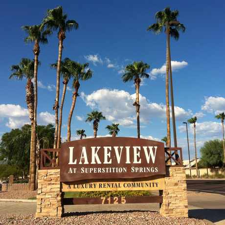 Photo of Community Sign in Superstition Springs, Mesa