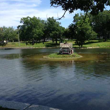 Photo of Deering Oaks Pond in Portland
